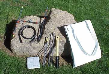 RA-2AK VHF Antenna Kit (boulder not included)